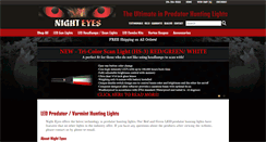Desktop Screenshot of nighteyeslights.com